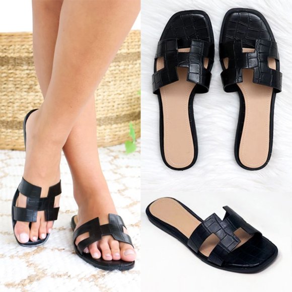 CCOCCI Black Woven Sandals - Picture 9 of 11